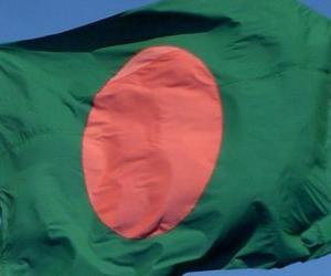 Puzzle Σημαία του Μπανγκλαντές
